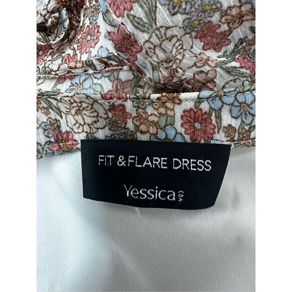 Yessica Bohemian Fit&Flare Floral Print Dress Size 38 EU/ 8 US See Description - Picture 13 of 14